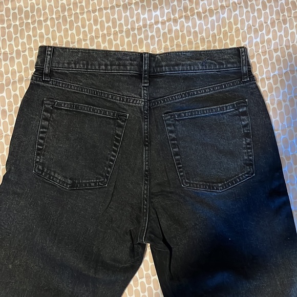 GAP STRAIGHT JEANS • SIZE 30 REGULAR • BLACK - Picture 3 of 6